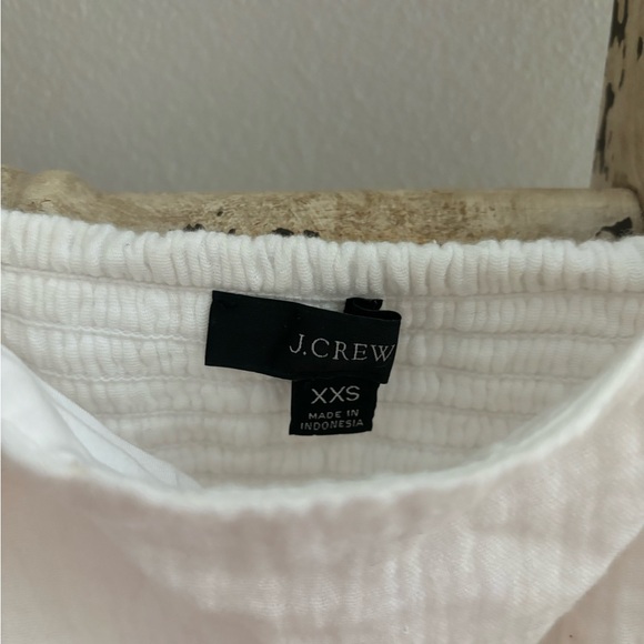 J CREW White Linen Dress - Picture 3 of 3